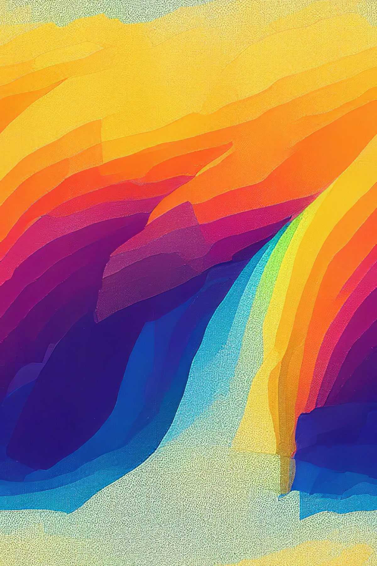 Not-wooden planks, an abstract 3D render